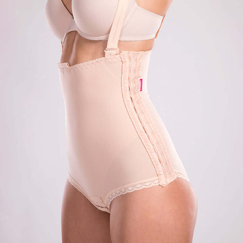 Tummy tuck compression girdle beige