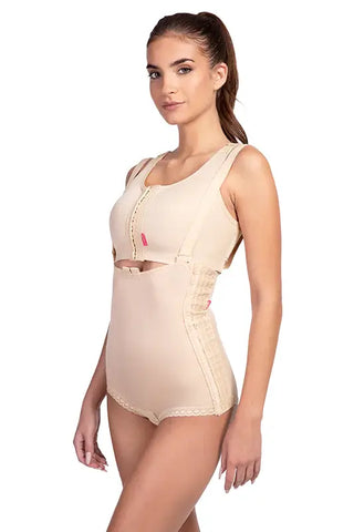 Tummy tuck compression girdle beige