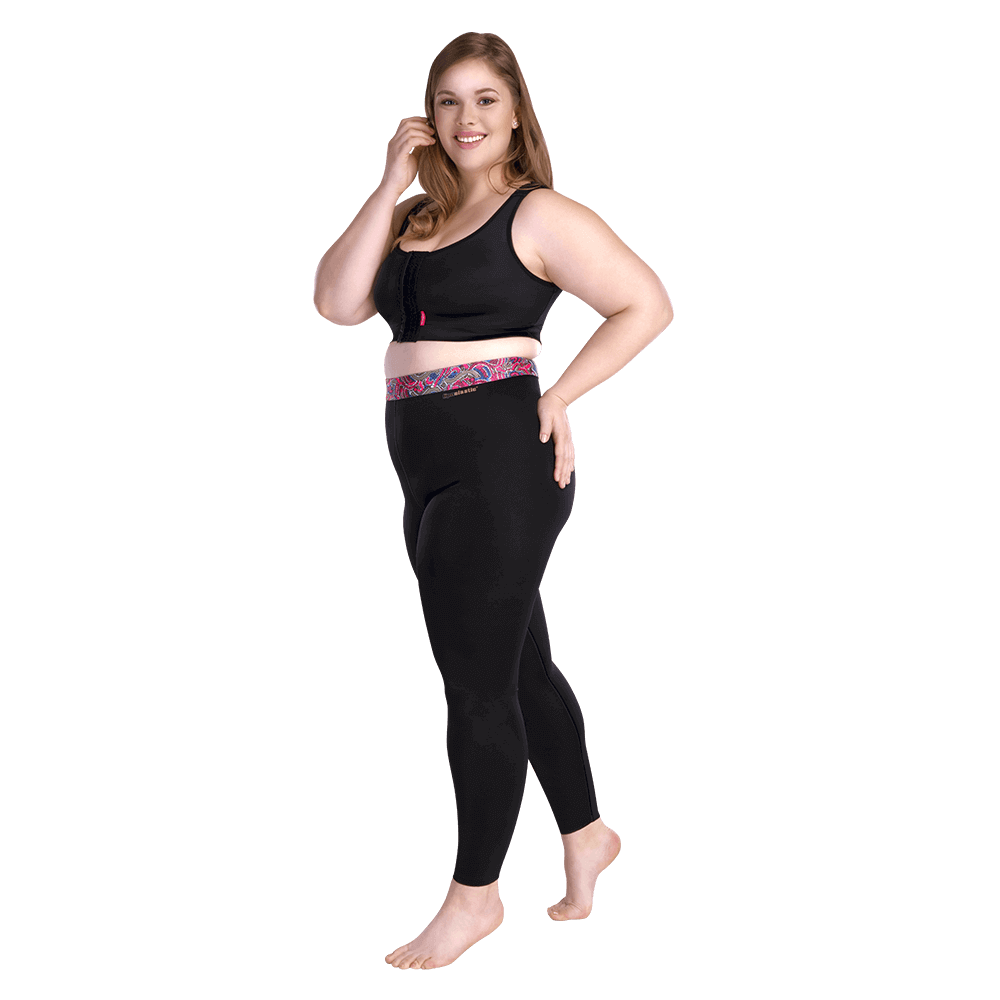  ABSOLUTE SUPPORT Plus Size Opaque Compression Tights