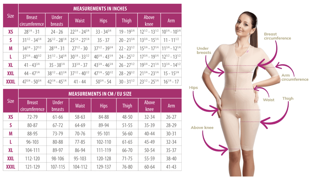 SXLLZSLC Thigh Body Shaper Liposuction Compression Sleeve Slim